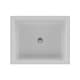 preview thumbnail 1 of 4, Lexicon Platinum V330 Quartz Composite Rectangle Vanity Sink - Galaxy White White
