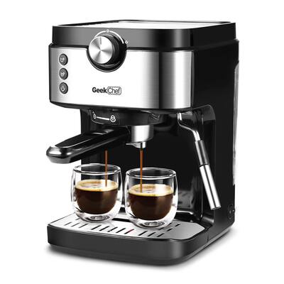 1300W 900 ml Removable Water Tank Coffee Maker Espresso Machine