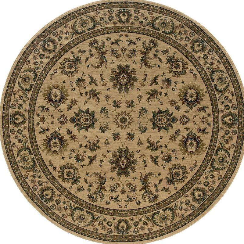 HomeRoots Oriental Traditional Square Area Rug