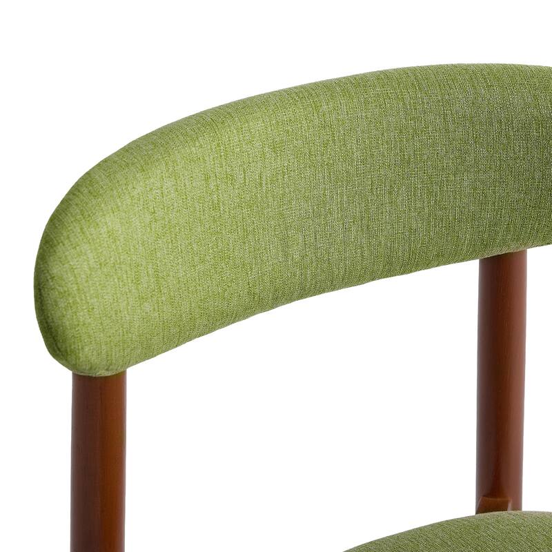 Modern Upholstered Linen Kitchen Dining Chair