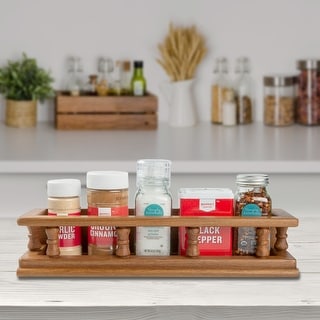 Teak Spice Rack Bed Bath Beyond 31764834