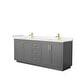 preview thumbnail 91 of 114, Miranda Double Vanity Set, Cultured Marble Top, No Mirror