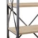 preview thumbnail 25 of 74, Brown Wood 3 Shelves Shelving Unit - 48 x 17 x 34