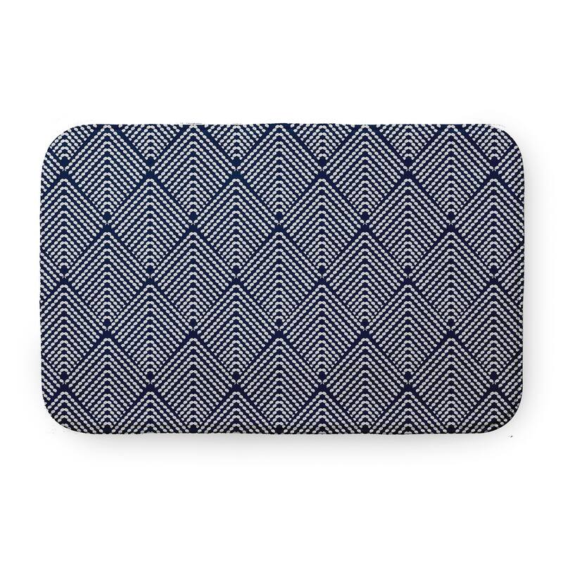 Lifeflor Pet Feeding Mat for Dogs and Cats - Blue - 24" x 17"