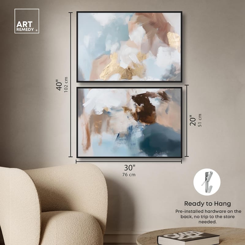 Mother Earth II Canvas Set of 2 by Art Remedy