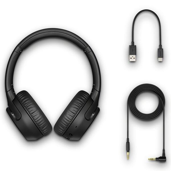 Sony Wh Xb700 Wireless On Ear Headphones With Built In Microphone Overstock