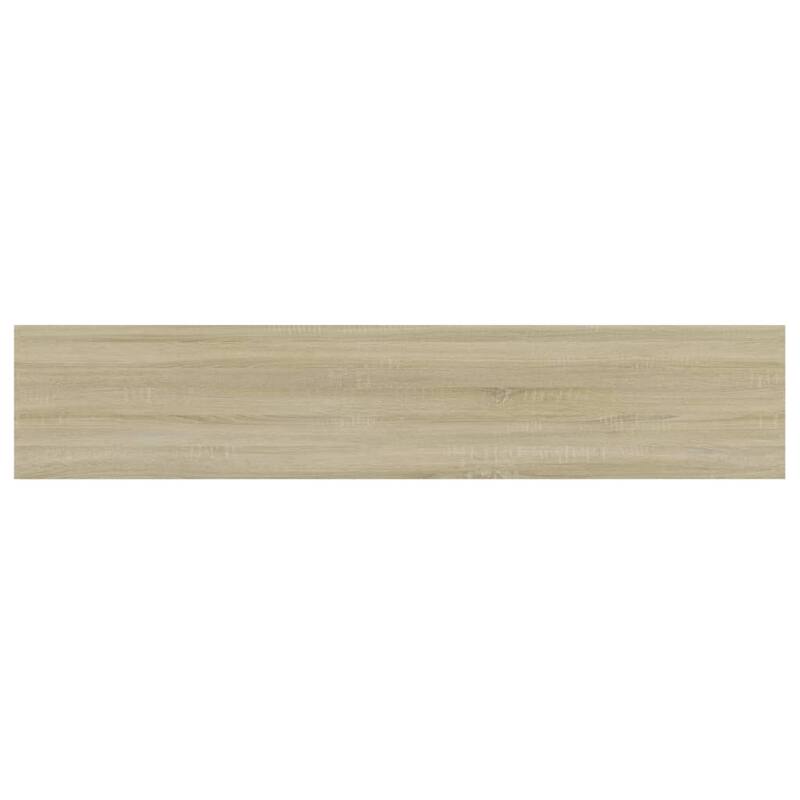 vidaXL Bookshelf Boards 8 pcs Sonoma Oak 39.4"x7.9"x0.6" Chipboard