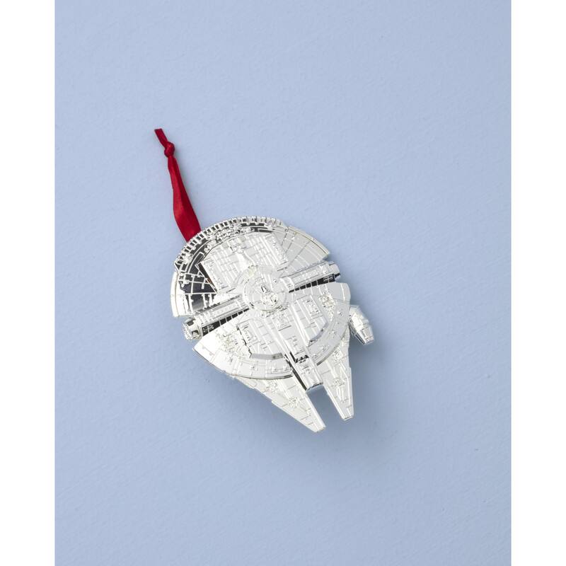 Lenox Millennium Falcon Metal Ornament