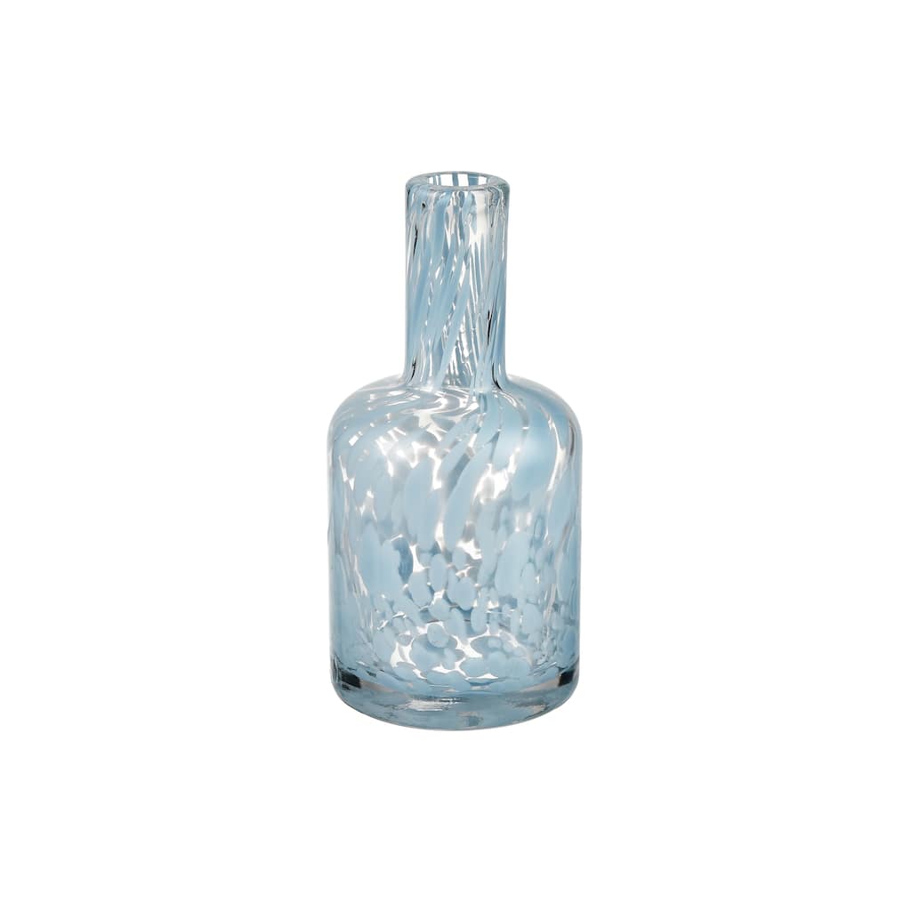 Elk Home Casta Light Blue Finish Glass 3 Inch Wide Vase