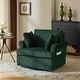 preview thumbnail 6 of 26, Corduroy Living Room Swivel Accent Chair
