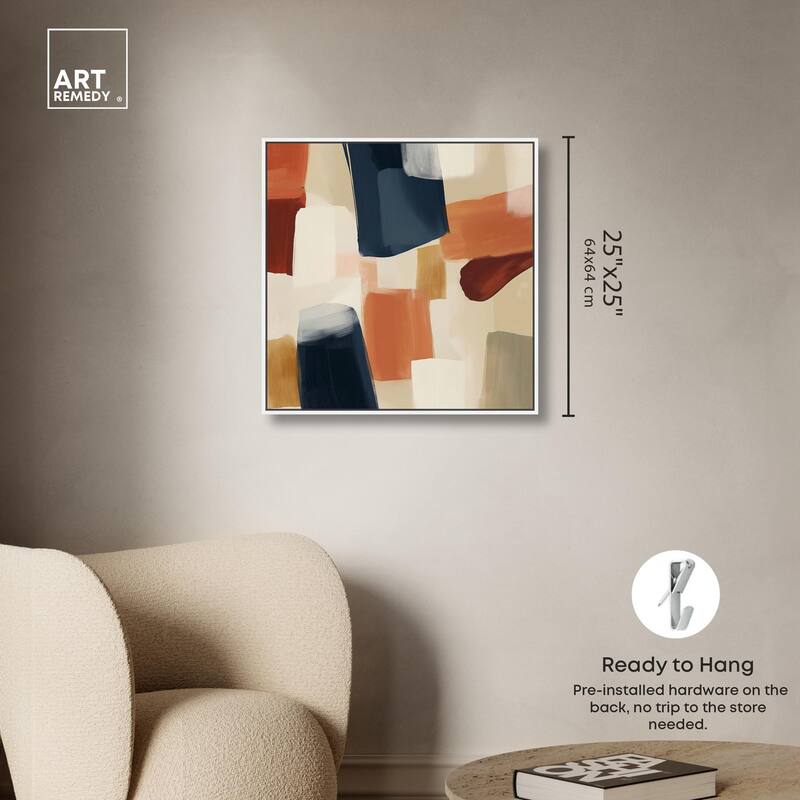 Sienna Shift Canvas by Art Remedy