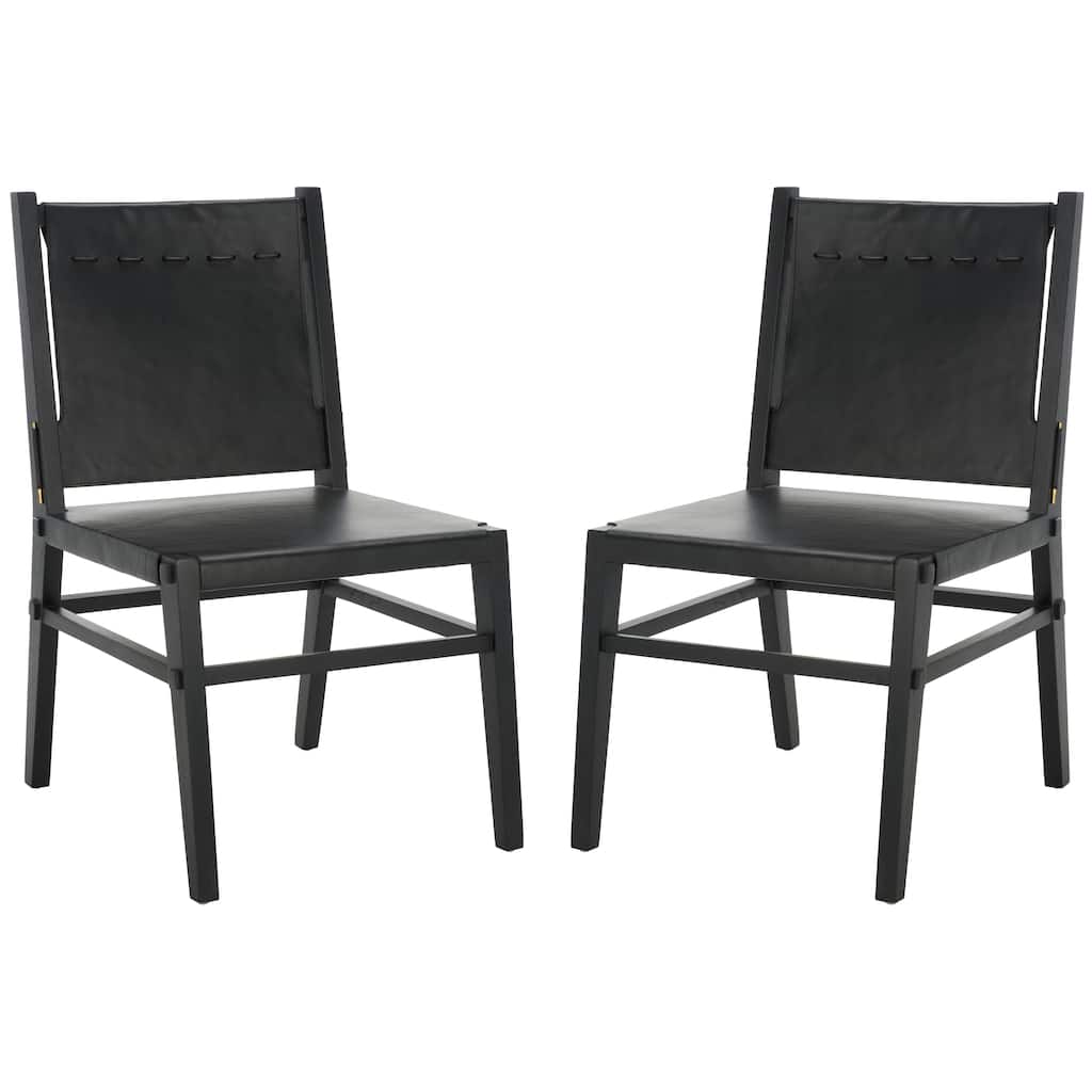 SAFAVIEH Couture Catriella Dining Chair, Fully Assembled (Set of 2) - 21"W x 26"D x 37"H