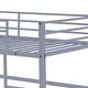 preview thumbnail 8 of 31, Metal Loft Bed Twin, Loft Bed Frame with Guard Rails and Flat Ladder