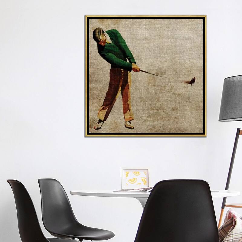 iCanvas "Vintage Sports II" by John Butler Framed Canvas Print