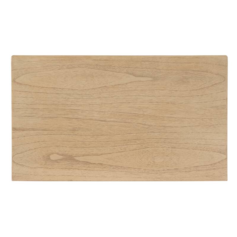Halmstad 24 in. W Wood Panel 2 Drawer Nightstand with Soft-Closing Drawers