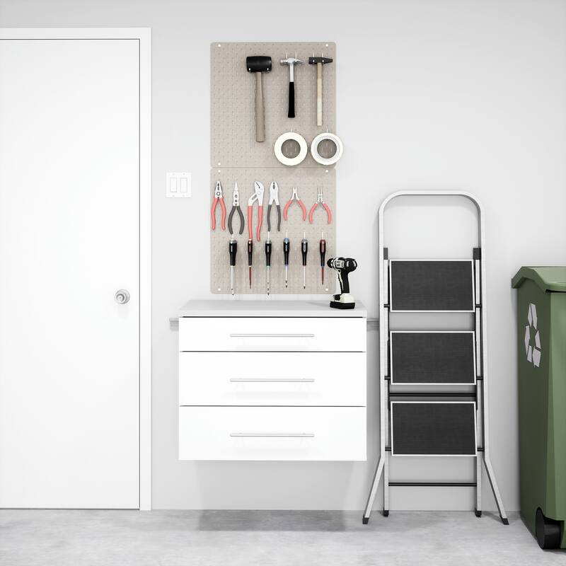 Prepac HangUps 3-drawer Base Storage Cabinet.
