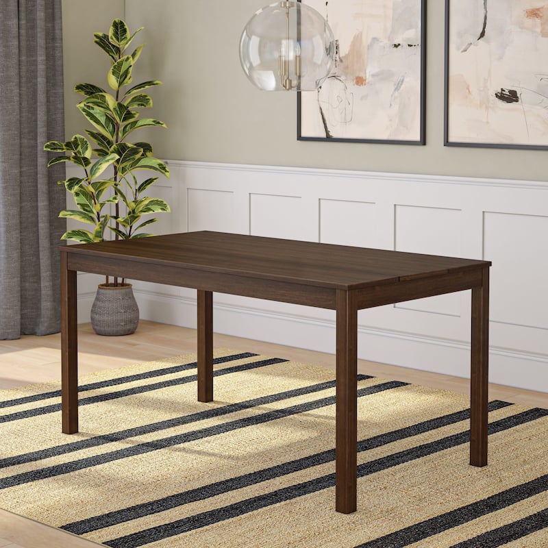 Rectangular 60" Dining Table - Walnut