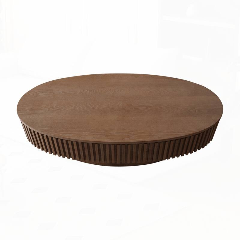 Lift-top Coffee Table Solid Wood Veneered Coffee Table with Storage and Adjustable Height