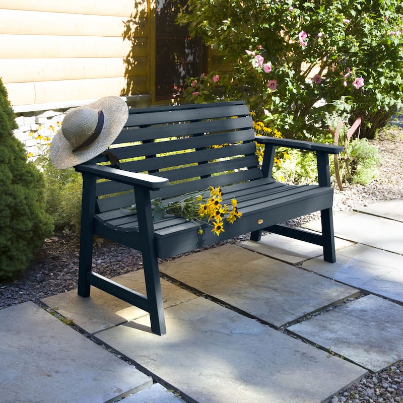 HIGHWOOD Weatherly Eco-Friendly 4-foot Garden Bench - N/A