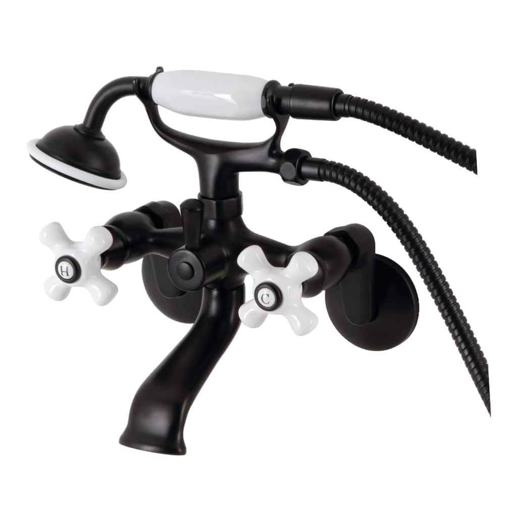 Kingston Brass KS266PX Kingston Wall Mounted 7-3/16" Tub Filler with