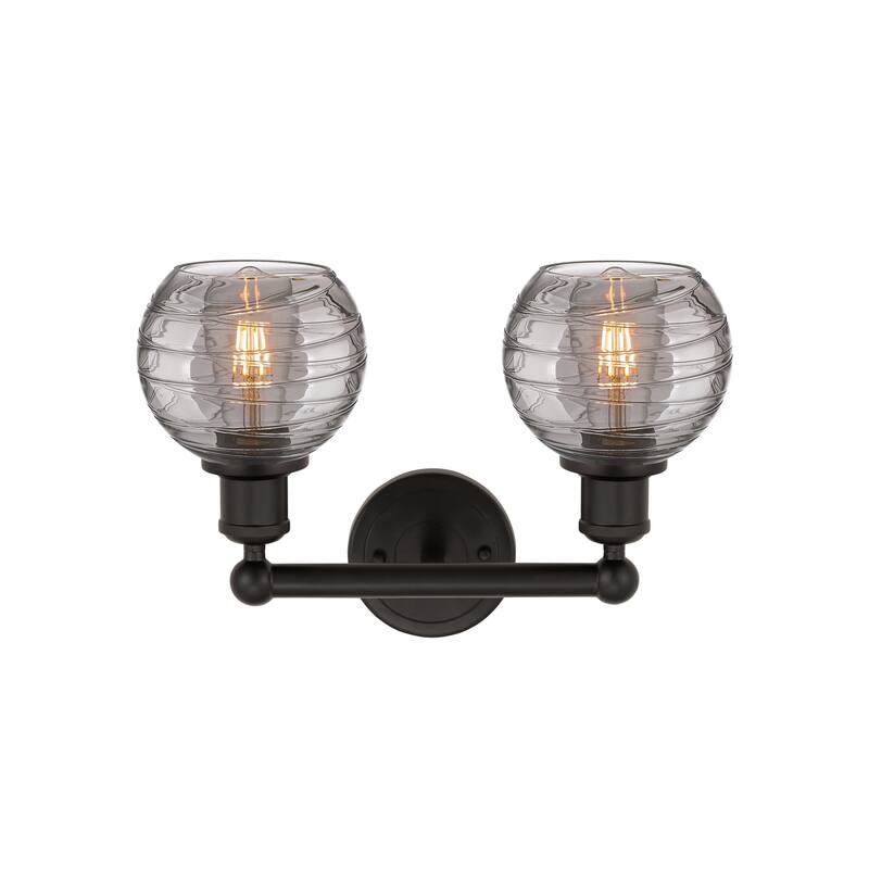 Innovations Lighting 616-2W 10 15 Athens Deco Swirl Vanity Athens Deco