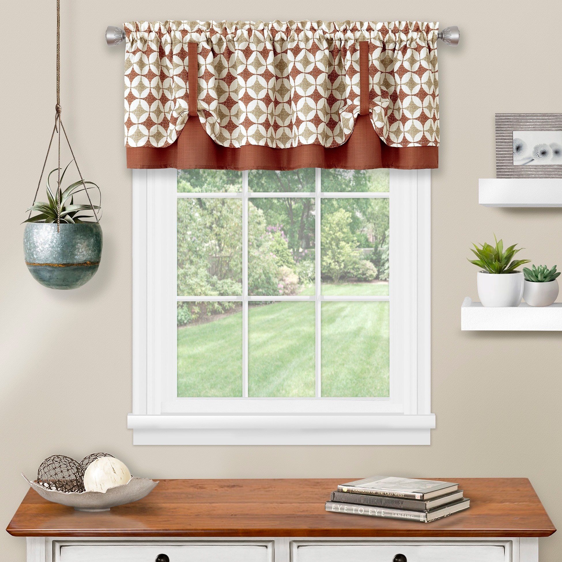 Callie Double Layer Pick Up Valance - 58x14