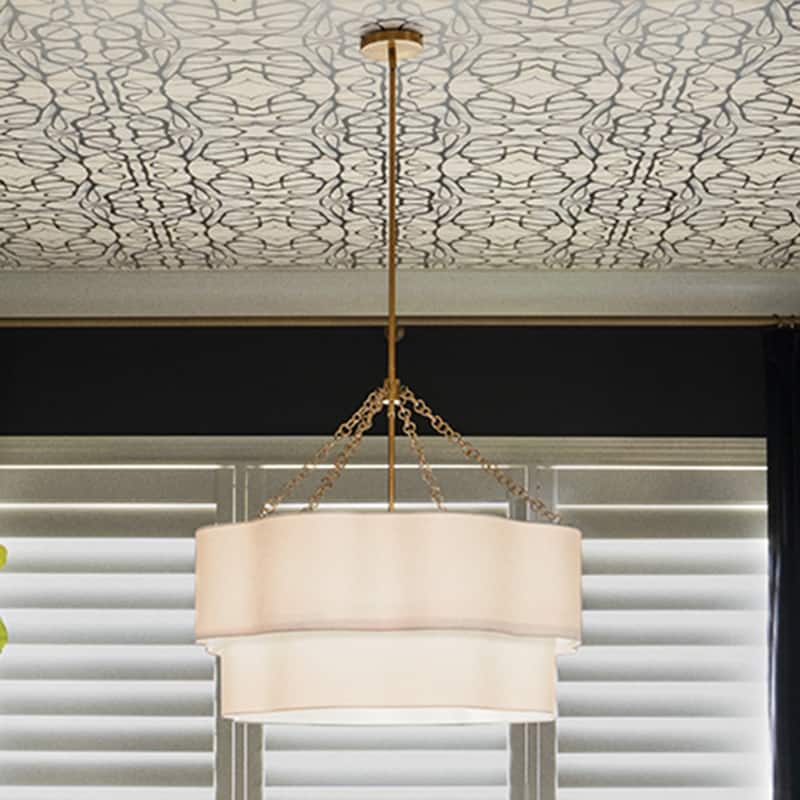 Hinkley Lighting 47735 Gwen 8 Light 32" Wide Waterfall Chandelier