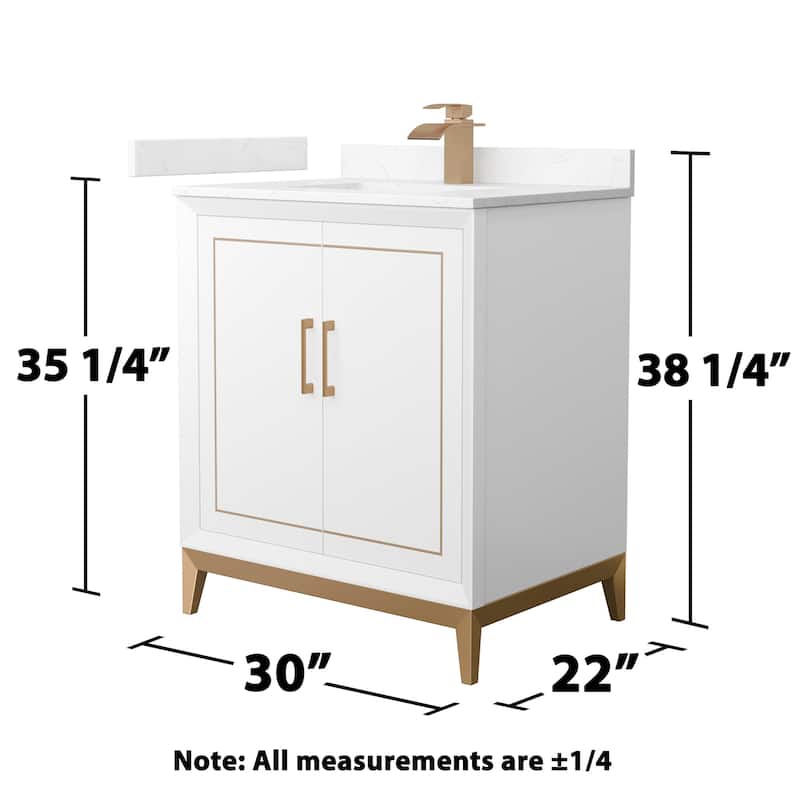 Wyndham Collection WCH515130S-VCA-UNSMXX Marlena 30" Free Standing