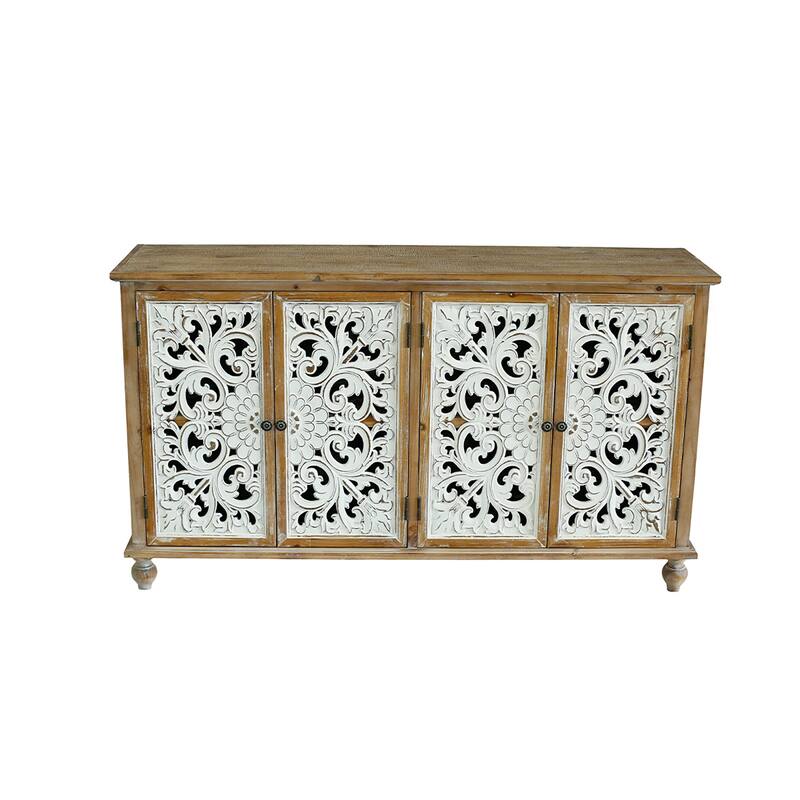 4 Doors Sideboard with two cabinets