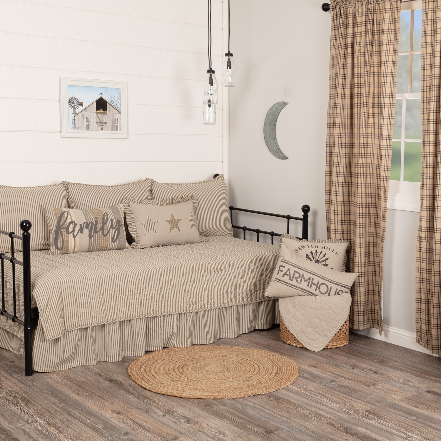 Sawer Mill 5pc Daybed Quilt Set - Daybed Quilt Set