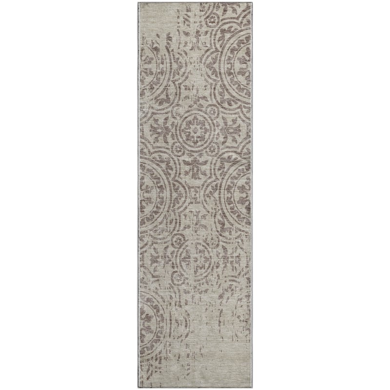 Premium Washable Super Soft Vanishing Medallion Mayfield Rug