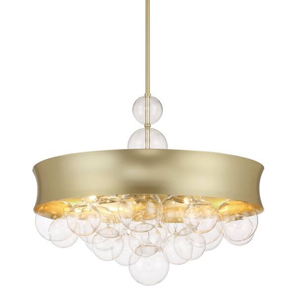 slide 2 of 10, Minka Lavery 5197 Verdi Square 8 Light 26" Wide Convertible Pendant /