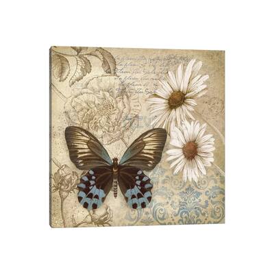 iCanvas "Butterfly Garden I" by Conrad Knutsen Canvas Print