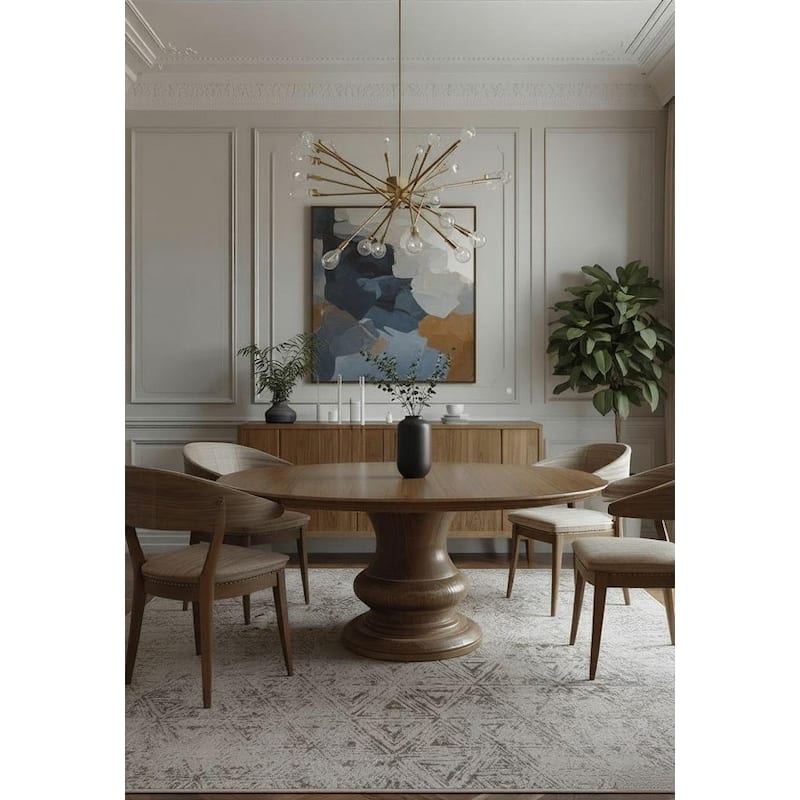 Rug Branch Cadence Abstract Indoor Area Rug, Brown Beige