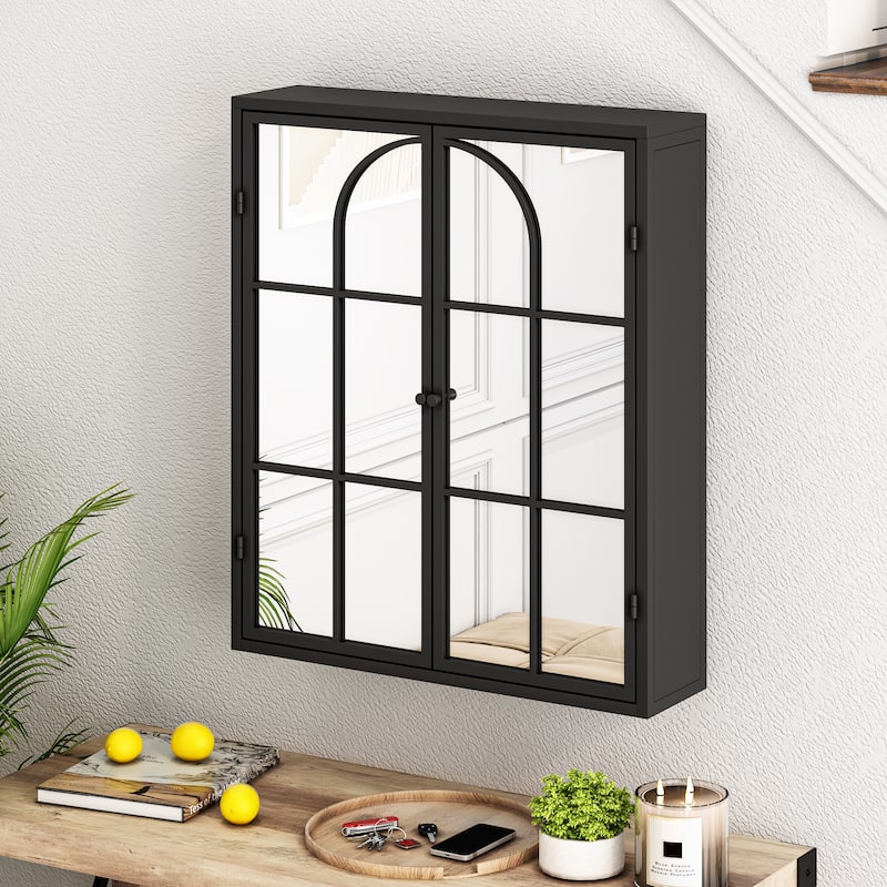 23.62 "Vintage Two Door Wall Cabinet