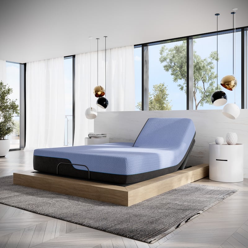 Bridgevine Home 12 inch Refresh Flex Top Hybrid Cooling Fast Responding Latex Foam and Coil Mattress