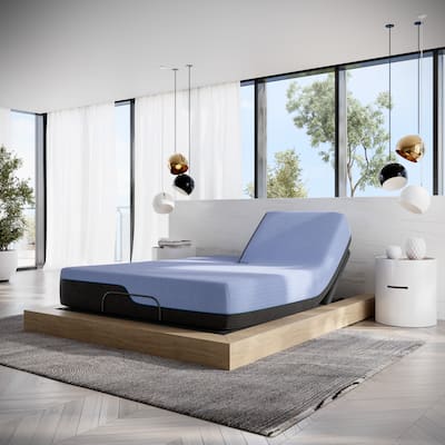 Bridgevine Home 12 inch Refresh Flex Top Hybrid Cooling Fast Responding Latex Foam and Coil Mattress