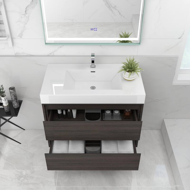 Morava 36" Floating Vanity with Single Sink - 36