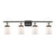 Option Black Antique Brass / Matte White