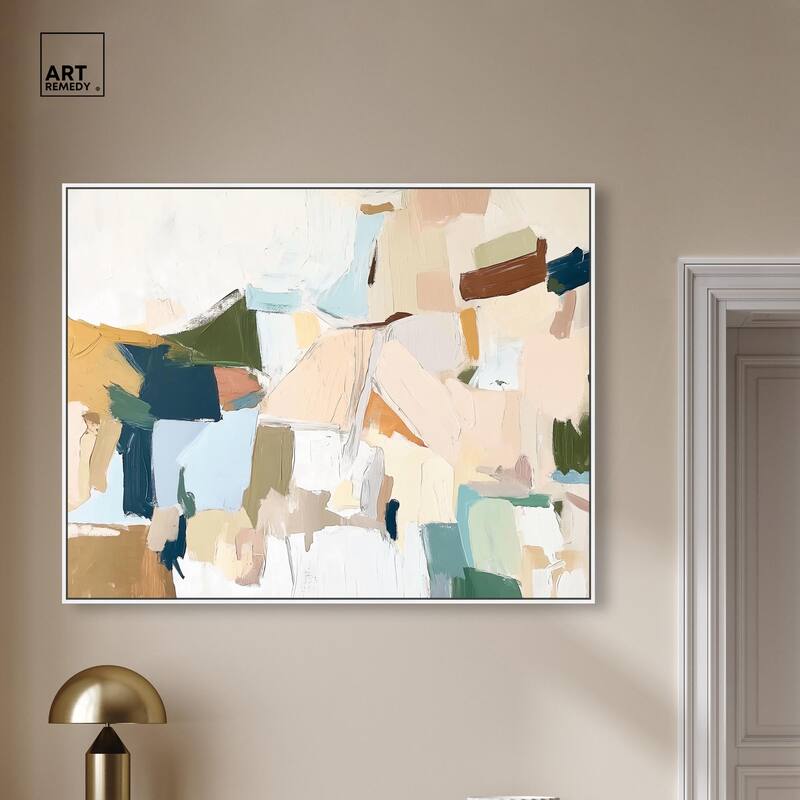 Pastel Mixture Canvas by Art Remedy