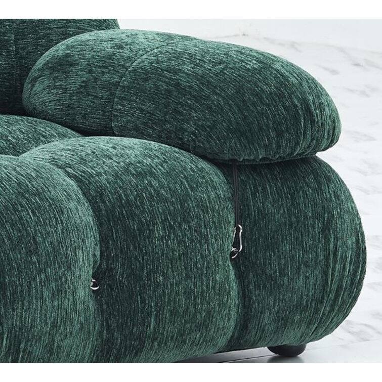 Leeven 76'' Upholstered Loveseat