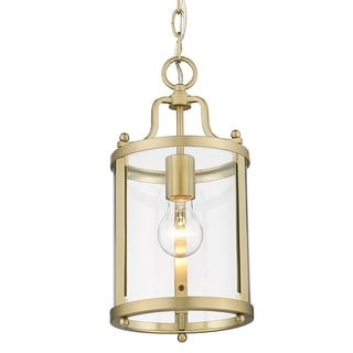 Golden Lighting Payton 1-light Pendant in Brushed Champagne Brass