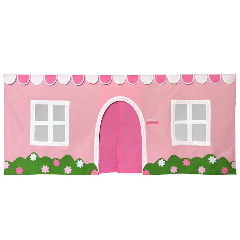 Max and Lily Cotton Underbed Farmhouse Curtain