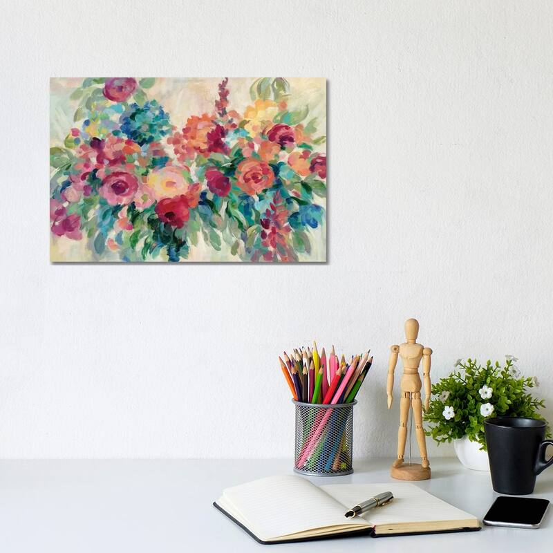 iCanvas "Flower Market" by Silvia Vassileva Canvas Print - 8x12x0.75