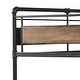 preview thumbnail 4 of 3, Merklee Sandy Black and Dark Bronze Queen over Queen Bunk Bed