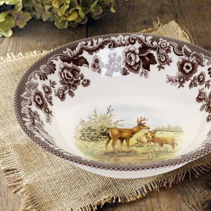 Spode Woodland Ascot Cereal Bowl