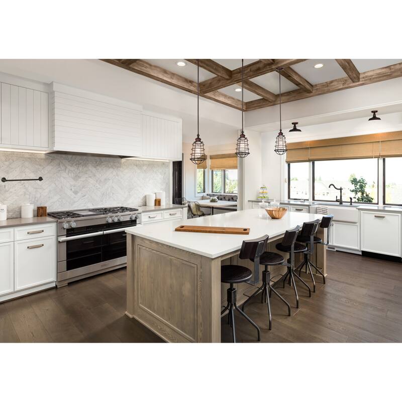 Design House Kimball 1 Light Dimmable Semi-Flush Ceiling Fixture