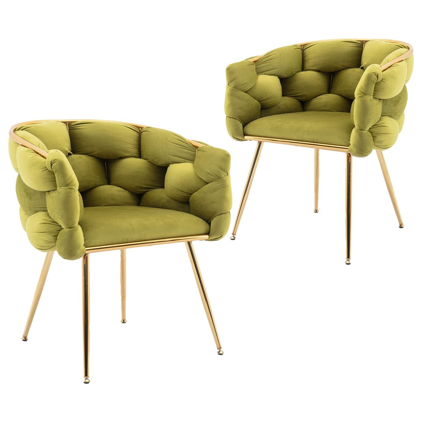 Nahunta velvet upholstered arm clearance chair