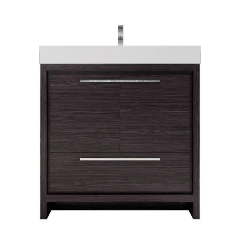 Dove 36'' Freestanding Vanity with Reinforced Acrylic Sink