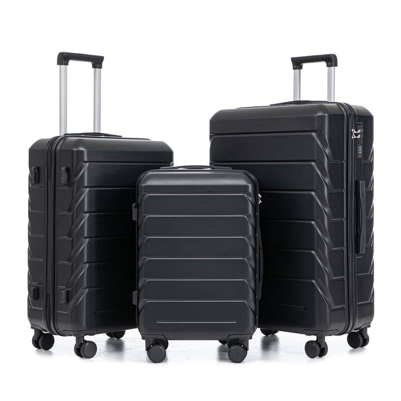 Three pcs/set in ABS Spinner Wheel Luggage